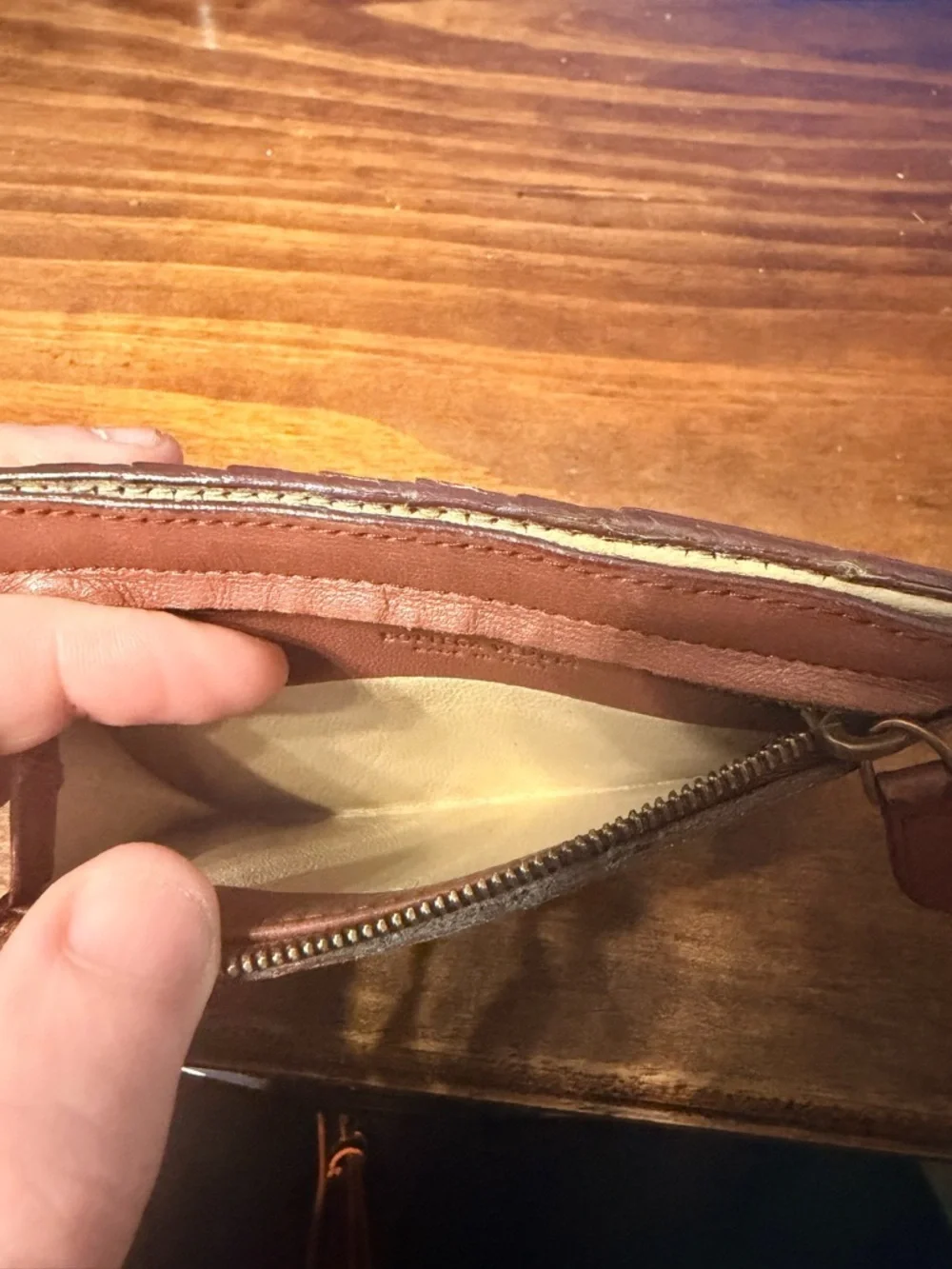 Bottega Veneta Brown Woven Leather Card Holder
